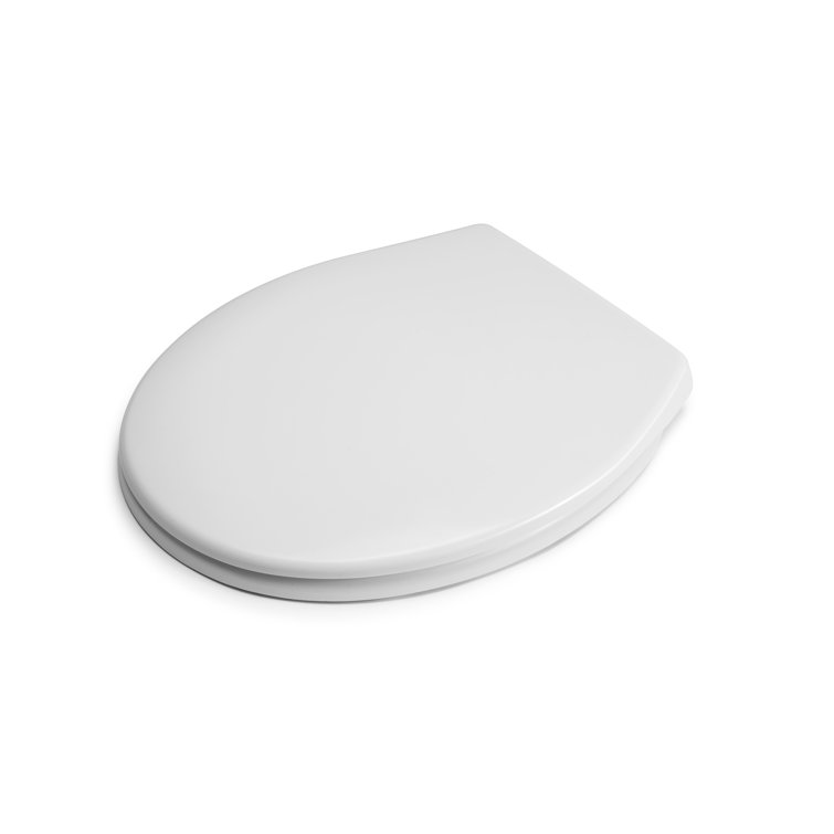 Croydex Eldon Soft Close Round Standard Toilet Seat Wayfair.co.uk
